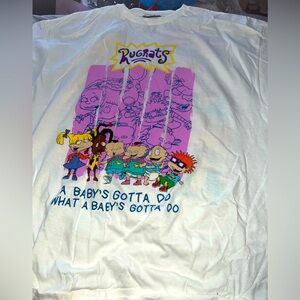 White graphic tee (3x)